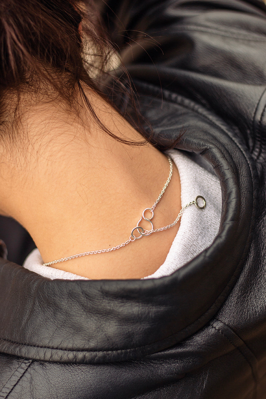 Midcentury moon locket fastening www.barbaraspence.co.uk